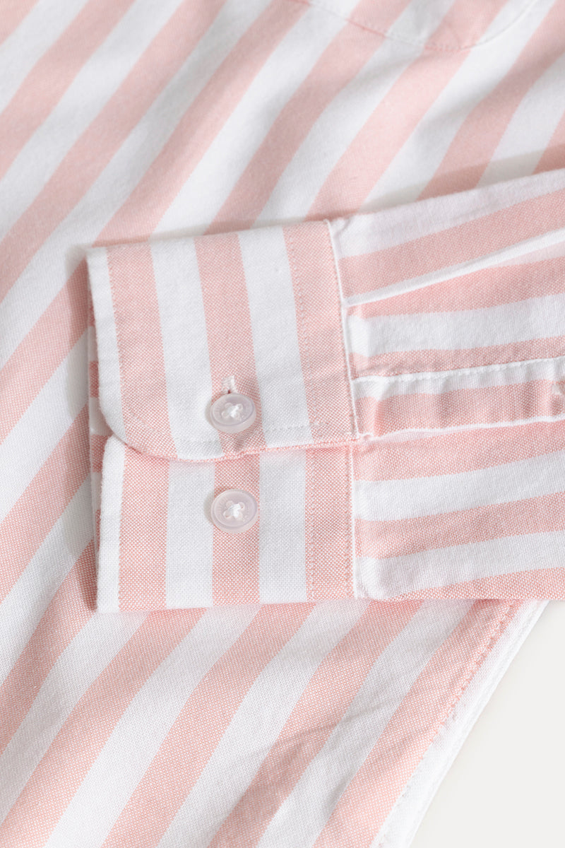 Pinstripe Pink Shirt