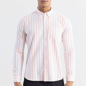 Pinstripe Pink Shirt