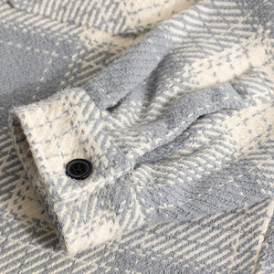 Square Grid Grey Checks Shirt