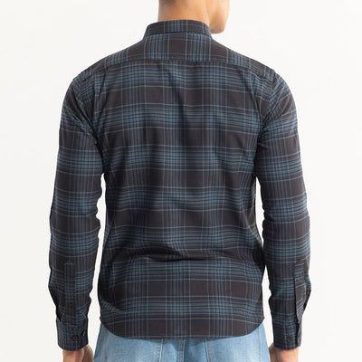 Septet Blue Checks Shirt