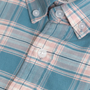 Tartan Square Blue Checks Shirt