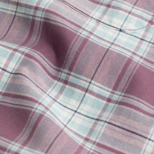 Tartan Square Mauve Checks Shirt