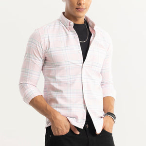 Tartan Matrix Pink Checks Shirt