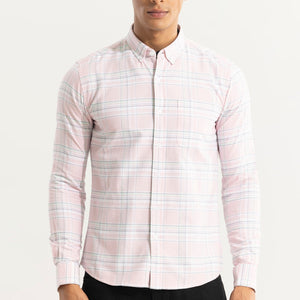 Tartan Matrix Pink Checks Shirt