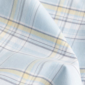 Tartan Matrix Sky Blue Checks Shirt