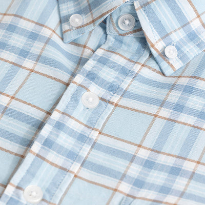 Tartan Matrix Blue Checks Shirt