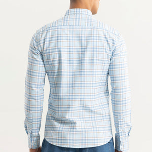 Tartan Matrix Blue Checks Shirt