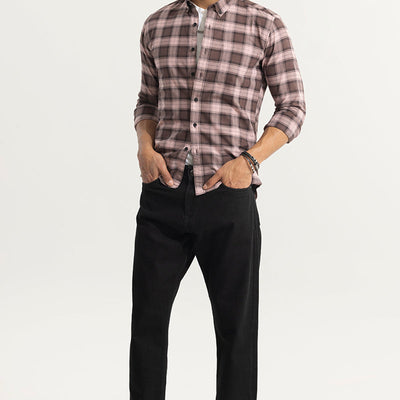 Gazing Grid Brown Checks Shirt