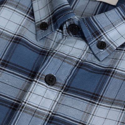 Gazing Grid Blue Checks Shirt