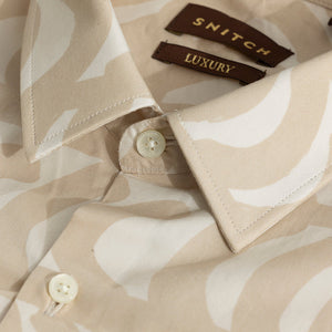 Bracket Burst Cream Shirt