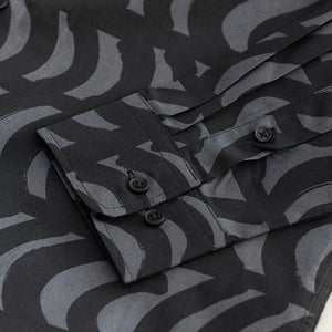 Bracket Burst Black Shirt