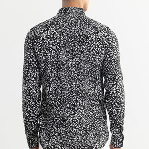 Spotted Pardus Black Shirt