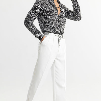 Spotted Pardus Black Shirt