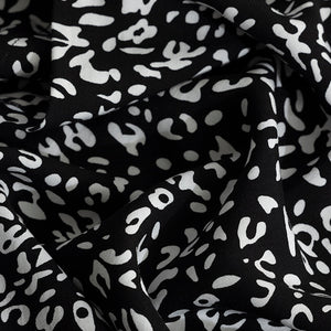 Spotted Pardus Black Shirt