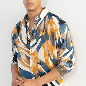 Abstracx Yellow Shirt