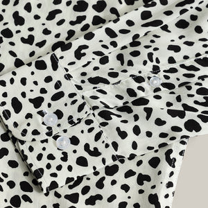 Dispersed Dot White Shirt