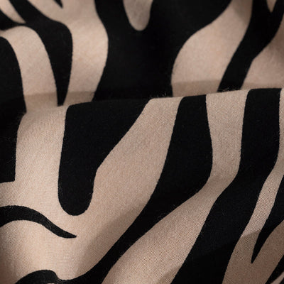 Zebra Wave Beige Shirt