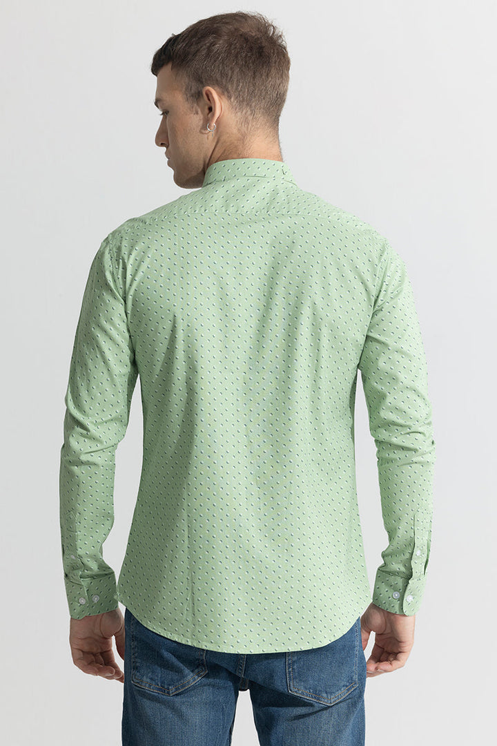 Girdle Green Shirt