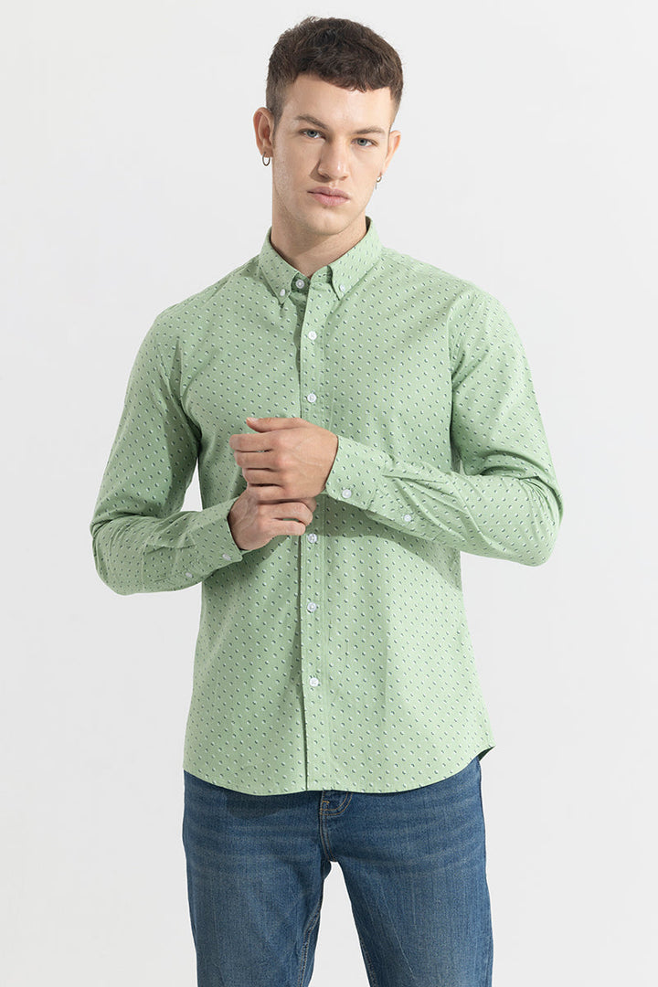 Girdle Green Shirt