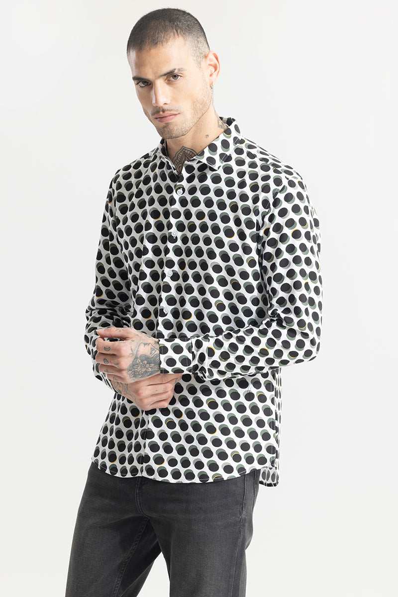 Dot Dazzle Black Shirt