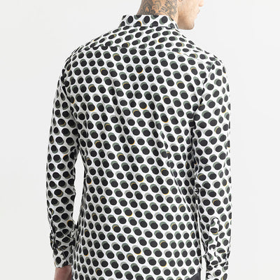 Dot Dazzle Black Shirt