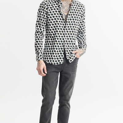 Dot Dazzle Black Shirt