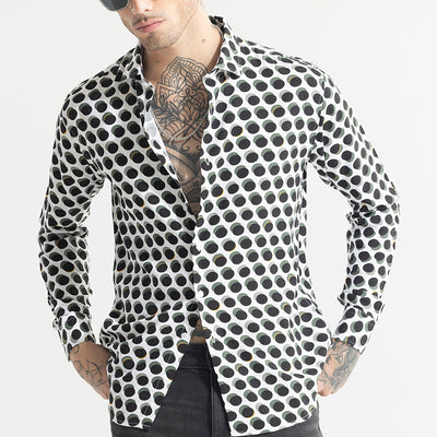 Dot Dazzle Black Shirt