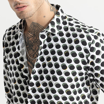 Dot Dazzle Black Shirt