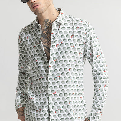 Dot Dazzle Grey Shirt