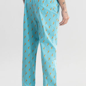 Giraffe Print Blue Pyjama