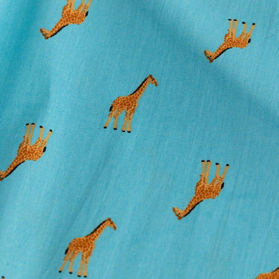 Giraffe Print Blue Pyjama