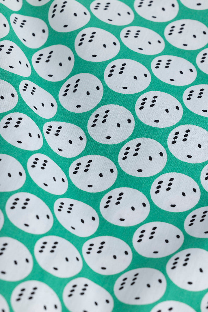 Dice Print Aqua Green Pyjama