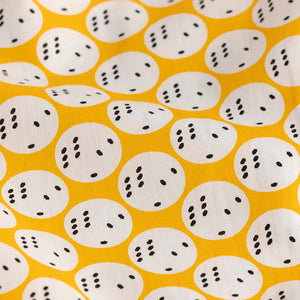 Dice Print Yellow Pyjama