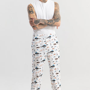Animal Print White Pyjama