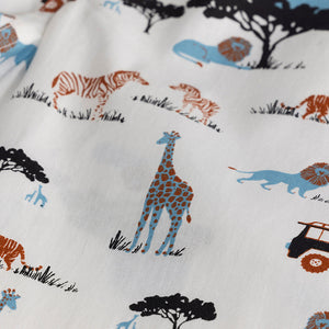 Animal Print White Pyjama