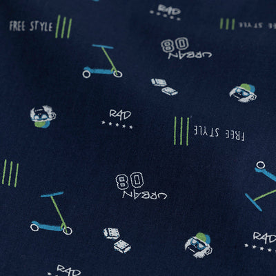 Urban Print Navy Pyjama