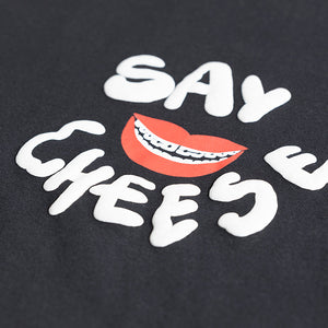 Grow Back Black Oversized T-Shirt