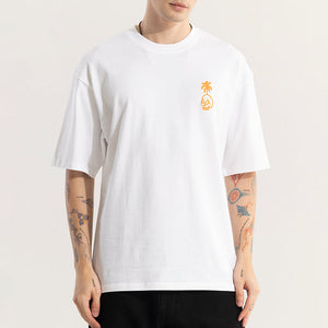 Wild Ones Never Die White Oversized T-Shirt