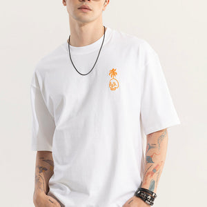 Wild Ones Never Die White Oversized T-Shirt