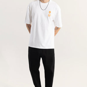 Wild Ones Never Die White Oversized T-Shirt