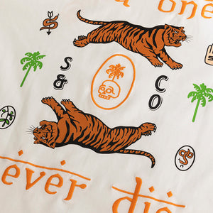 Wild Ones Never Die White Oversized T-Shirt