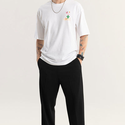 Nights In Pacos White Oversized T-Shirt