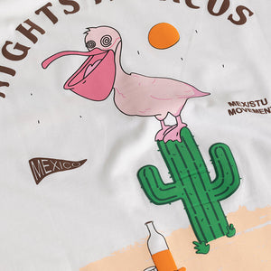 Nights In Pacos White Oversized T-Shirt