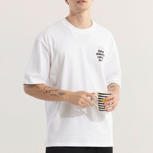 Slow Sundays White Oversized T-Shirt