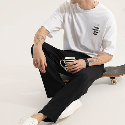 Slow Sundays White Oversized T-Shirt