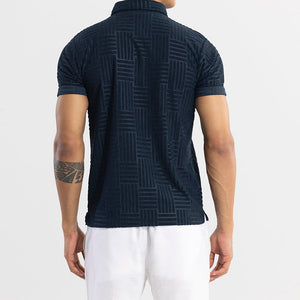 Quintet Navy Polo T-Shirt