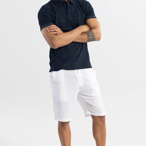 Quintet Navy Polo T-Shirt