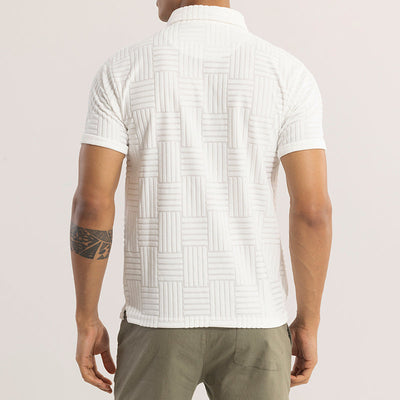 Quintet white Polo T-Shirt