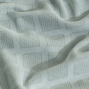 Quad Zig Mint Green Polo T-Shirt