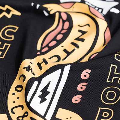 Lucifer Bros Black Oversized T-Shirt